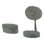 product_image_name-Generic-Wireless Portable Folding USB Rechargeable Telescopic Remote Fan- Pink & White.-8