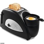 product_image_name-Kmart-2 Slice Toast And  Egg Cooker All In One Breakfast Maker Toaster - Black.-1