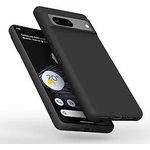 product_image_name-Generic-Silicone Case for Google Pixel 7 5G - Black (Shockproof, DustProof, Antiskid, Full Body Armour Phone Cover)-4