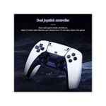 product_image_name-Generic-Original 2.4G Wireless Controller For PS1/FC/GB/GBA Arcade Retro TV Game Console 20000+ Games, M8 Pro Game Stick 4K HDMI HD Video Console - White-2