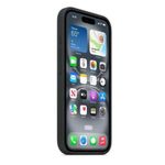 product_image_name-Generic-Apple IPhone 16 Silicone Case Ultra Marine Black - Black-2