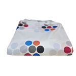 6 PCS  6x6 BEDSHEET - white