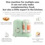 product_image_name-Generic- Baby Food Maker Blender Cooker, 4-1 Multifunction Baby Food Processor With Steamer Basket Baby Blender, Multifunctional Baby Puree Maker, Dishwasher Safe And Blender Grinder Mill For Baby, Defrost, Heating, Quick Gentle Steam Cooking, BPA Free-8