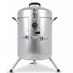 product_image_name-Generic-Premium Gold Barrel Vertical Smoker & Grill-2