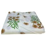 6 PCS  6x6 BEDSHEET - CREAM