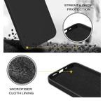 product_image_name-Generic-Galaxy A24 4G Samsung A24 4G Case,Liquid Silicone Case with Full Body Protection Soft Microfiber Lining Anti-Scratch Shockproof Protective Cover for Samsung Galaxy A24 4G,Black-3
