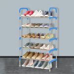 product_image_name-Generic-5 Layers Lightweight Shoe Rack (Not Assembled)- Multicolor-3