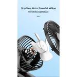 product_image_name-Generic-Mini Clip on Fan Battery Operated, 2500mAh 4 Inches Portable Personal Fan for Outdoors-Black-5