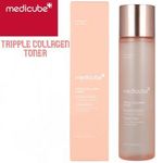Medicube  Triple Collagen Toner + Niacinamide. Moisturizes, Improves Elasticity, Makes Skin Transparent, Gives A Glass Skin Glow, Smooths, Softens, Refines The Skin, Plumps, Firms & Evens The Skin Tone
