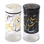 2PC Seasoning Salt shaker-White and Black