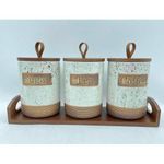 product_image_name-Generic-Modern Farmhouse Canister Set with Serving Tray - Multicolor-2