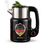 Hoffmans  2.8L Electric Kettle 2200W Stainless Steel - Black..