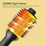 product_image_name-Generic-Hot Hair Brush Electric Styling Combing Drying Brush For Women Hair With Adjustable Temperature - MUlticolor-5