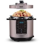product_image_name-RAF-Multifunctional 6L Slow Cooker Smart Programmable Digital Electric Rice Pressure Cooker Stew Pot Safe Operation-  Multicolor-4