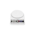 product_image_name-Generic-Digital Kitchen Weighing Scale With Free Battery 10Kgs - White-2