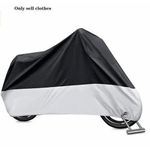 product_image_name-Generic-Motorcycle Cover, Motorcycle Clothes, Protective Rain And Dust Cover For Motorcycle-6