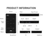 product_image_name-Generic-BP09 Portable Mini Smart Projector with 4K ULTRA HD high Beamer Home Cinema LED Video Projector Built-In Wi-Fi / 1000 lumens-7