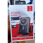 product_image_name-Generic-Original Magsafe 20,000mAh Wireless Power Bank with integrated Cables Fast Charging For iPhone 15/15 Pro/15 Pro Max, iPhone 14/13/12 Series -Black-1