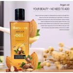 Moroccan Argan Oil Nature Secret With Vitamin C&E Lightening Oil  For corrector, Nourrissant, Moisturizing - 200ml