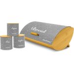 product_image_name-Generic-Bread Box for Kitchen Counter Oval Bread Bin Storage Container For Loaves Pastries Dry Food-3