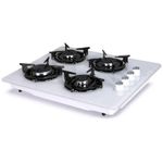 product_image_name-Luxell-4 Burner Glass Gas Cooker Stove Table top-Built-in, White-2