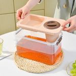 product_image_name-Generic-3.5L Beverage Dispenser with Faucet - Fridge Refrigerator Container - Colourless-2