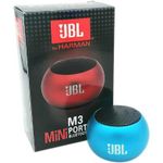product_image_name-Generic-M3 Mini Wireless Bluetooth Speaker – Compact Sound with Powerful Bass , Black, Blue, Red, Gold-1