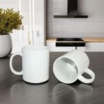 product_image_name-Generic-6 Pcs Opal Round Ceramic Coffee Mugs 320mls - White-3