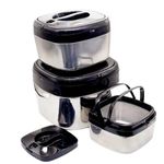 product_image_name-Generic-3-Piece Staiinless Steel Hot Pot Insulated Casserole Hot Pack Food Warmer Serving Dishes Gift Set -1