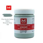 Maji -Wap M Professional Acrylic Color Paint-Greenish Grey-330 Ml