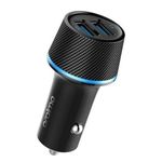 product_image_name-Oraimo-Car Charger 2-In-1 Lightning & Micro USB Cable - Black-6