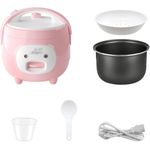 product_image_name-Boma-Alloy Non-Stick Liner Rice Cooker And Steamer Small Multi Cooker 2L Rice Cookers with Keep-Warm Function for 1-3 People- Multicolor-2