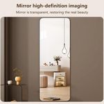 product_image_name-Generic-Modern Flexible Shatterproof Wall Mirror - Multicolor-2