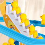 product_image_name-Arsuxeo-Electric Duck Track Baby Toy LED Lights Musical Slide Roller Coaster Toys With 6 Ducks-3