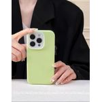 product_image_name-Generic-Iphone 15 Pro Silicone Case-Green-1