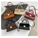 product_image_name-Fashion-Ladies handbag cross body bag PU leather bag for women,  wine red-2