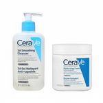 CeraVe SA Smoothing Cleanser & Moisturising Cream