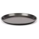 product_image_name-Generic-Non-Stick Pizza Steel Baking Round Oven Tray Pan, 30cm-Black.-1
