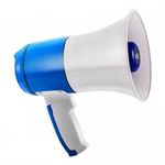 product_image_name-Generic-Professional Portable Handheld Megaphone with Siren and Wrist Strap - Multicolor-2