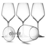 product_image_name-Generic-Diamond Stem Wine Glasses- 6 Pieces,Colorless-2