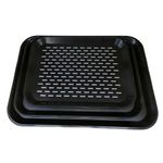 product_image_name-Generic-3 PCS Of Rubber Non-slip Serving Trays Platters- Multi-colours.-2