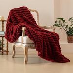 product_image_name-Generic-Luxurious Ribbed Faux Fur Throw Blanket-3