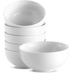product_image_name-Generic-4U 6 Piece White Melamine Bowls Set Deep Interior Soup Pasta Bowls for Kitchen,Ideal for Ugali,Stew,Rice 5 Inch Soup Bowls,Cereal Bowl-1