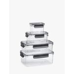 product_image_name-Generic-Premium Airtight Food Storage Container Set with Secure Locking Lids - Transparent-2