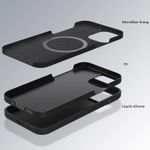 product_image_name-Generic-Iphone 11 Pro Max CamShield Silky Liquid Silicone Case with Camera Cover, Slide Lens Protection - Black-6