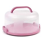 product_image_name-Generic-Portable Cake Storage Bin Cupcake Holder Container Box- Multi-colours -2
