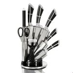 8 Piece Knife Set-Silver