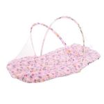 product_image_name-Generic-Portable Baby Sleeping Mat with Integrated Mosquito Net -1