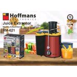 Hoffmans Electronic Juice Extractor 4 in 1 model HM-637 -Red