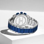 product_image_name-Generic-Naviforce Stainless Steel Chronograph Luxury Designer Watch - Blue,Silver-2